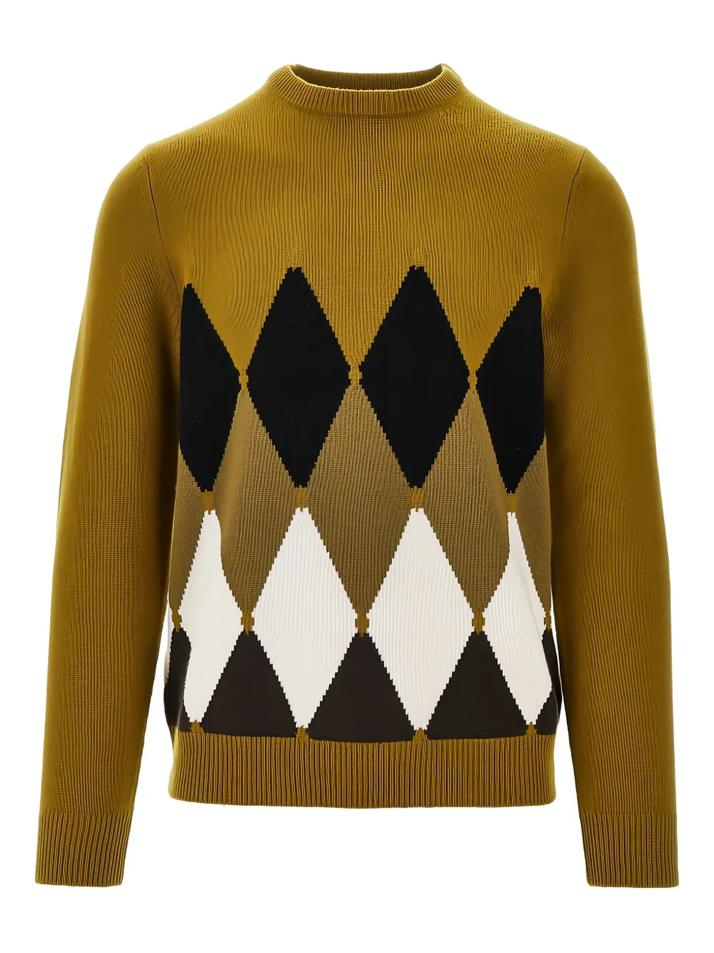 Ballantyne argyle sweater | Brown | Image 1