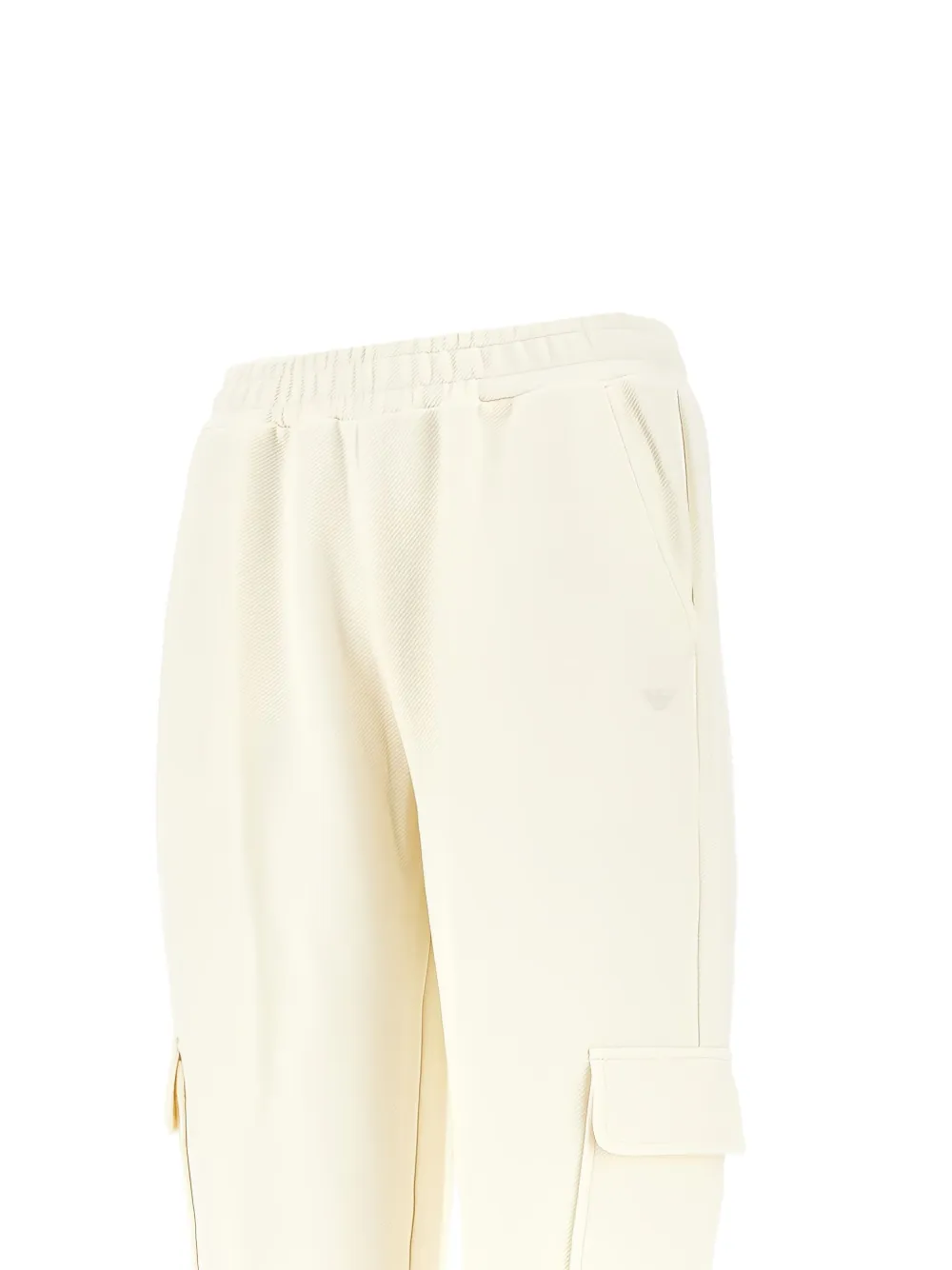 Emporio Armani Cargo broek met elastische taille - Beige