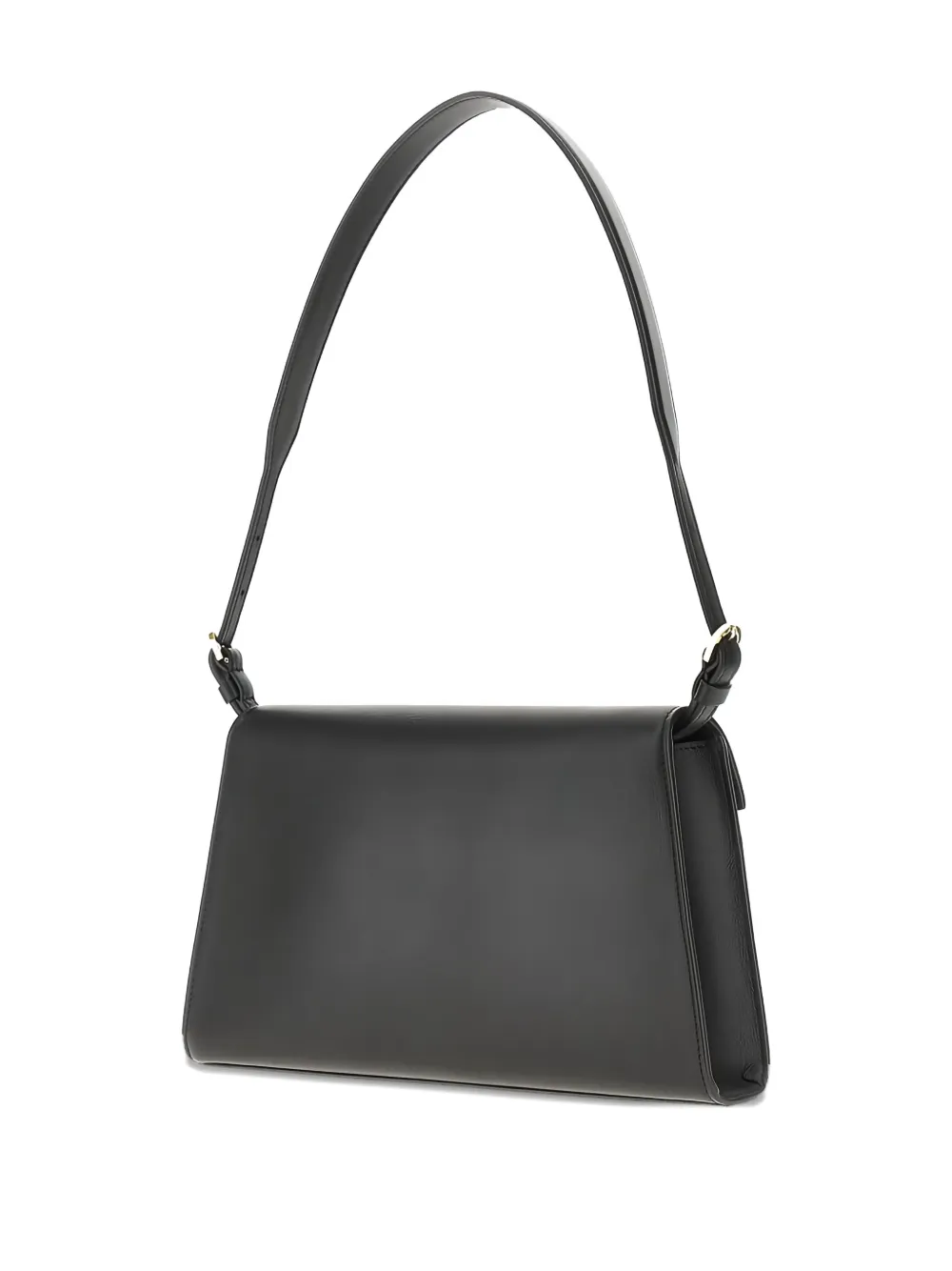 Savette Symmetry Leather Shoulder Bag In Black