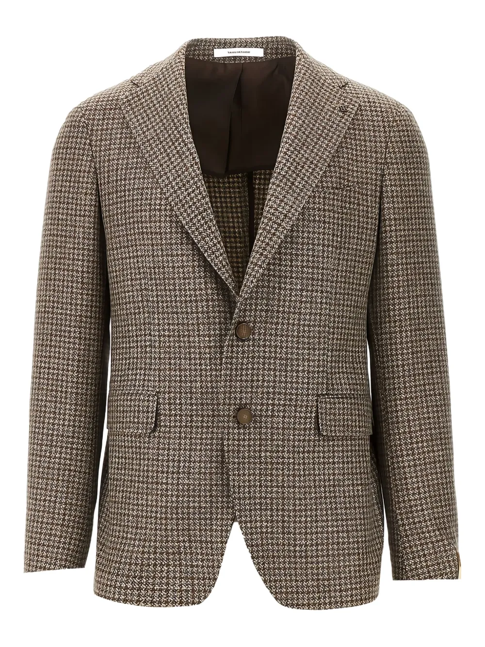 Tagliatore blazer con motivo pied de poule y botones | gris | Image 1