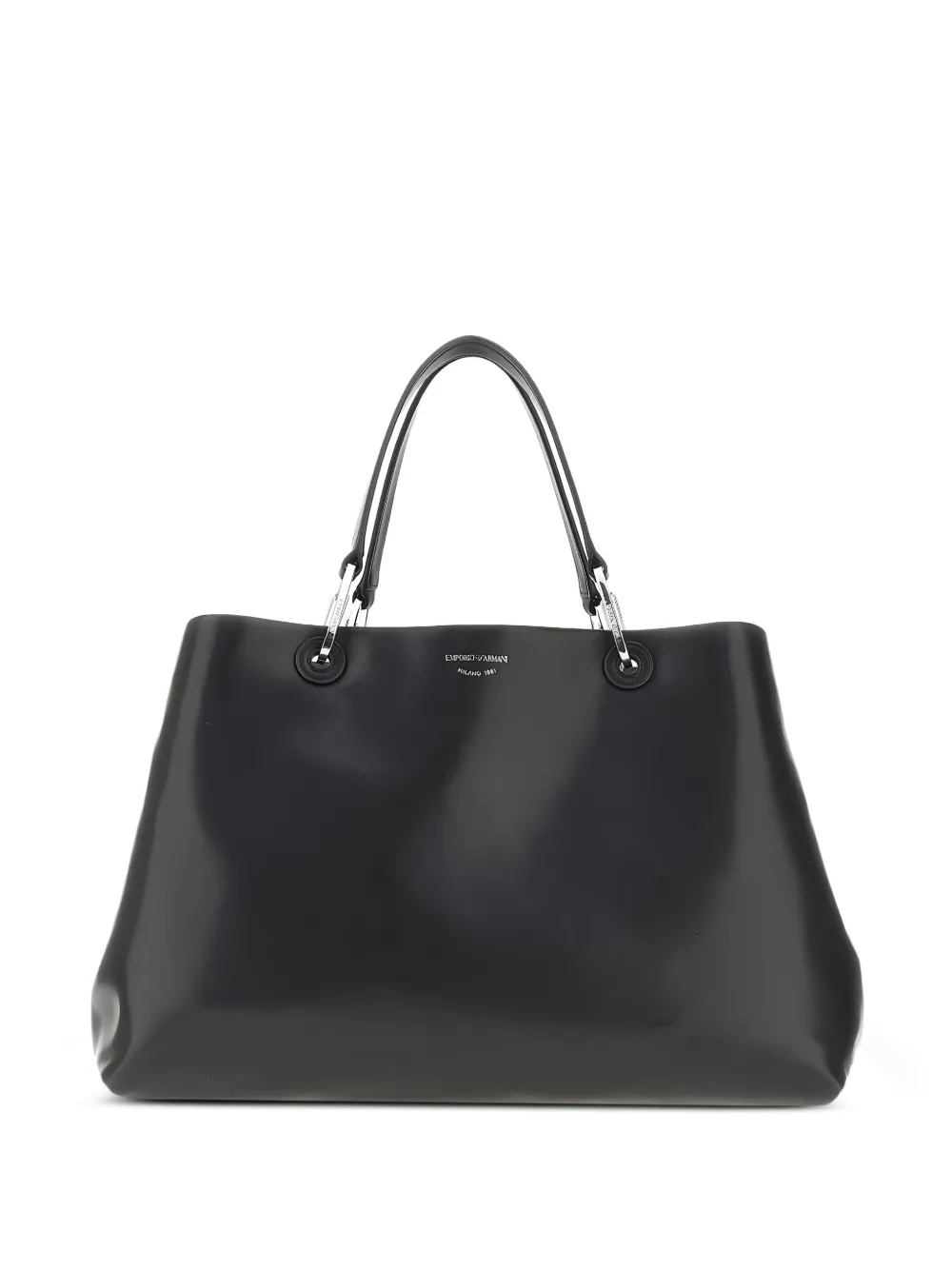 Emporio Armani Borsa tote con logo - Nero