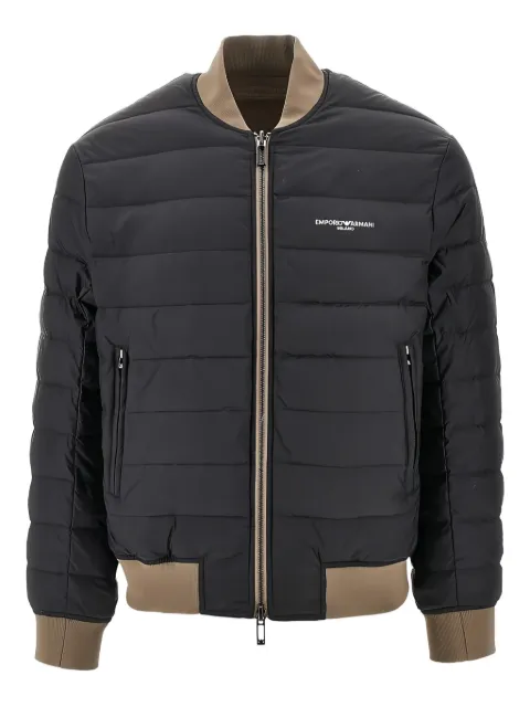 Emporio Armani reversible padded bomber jacket