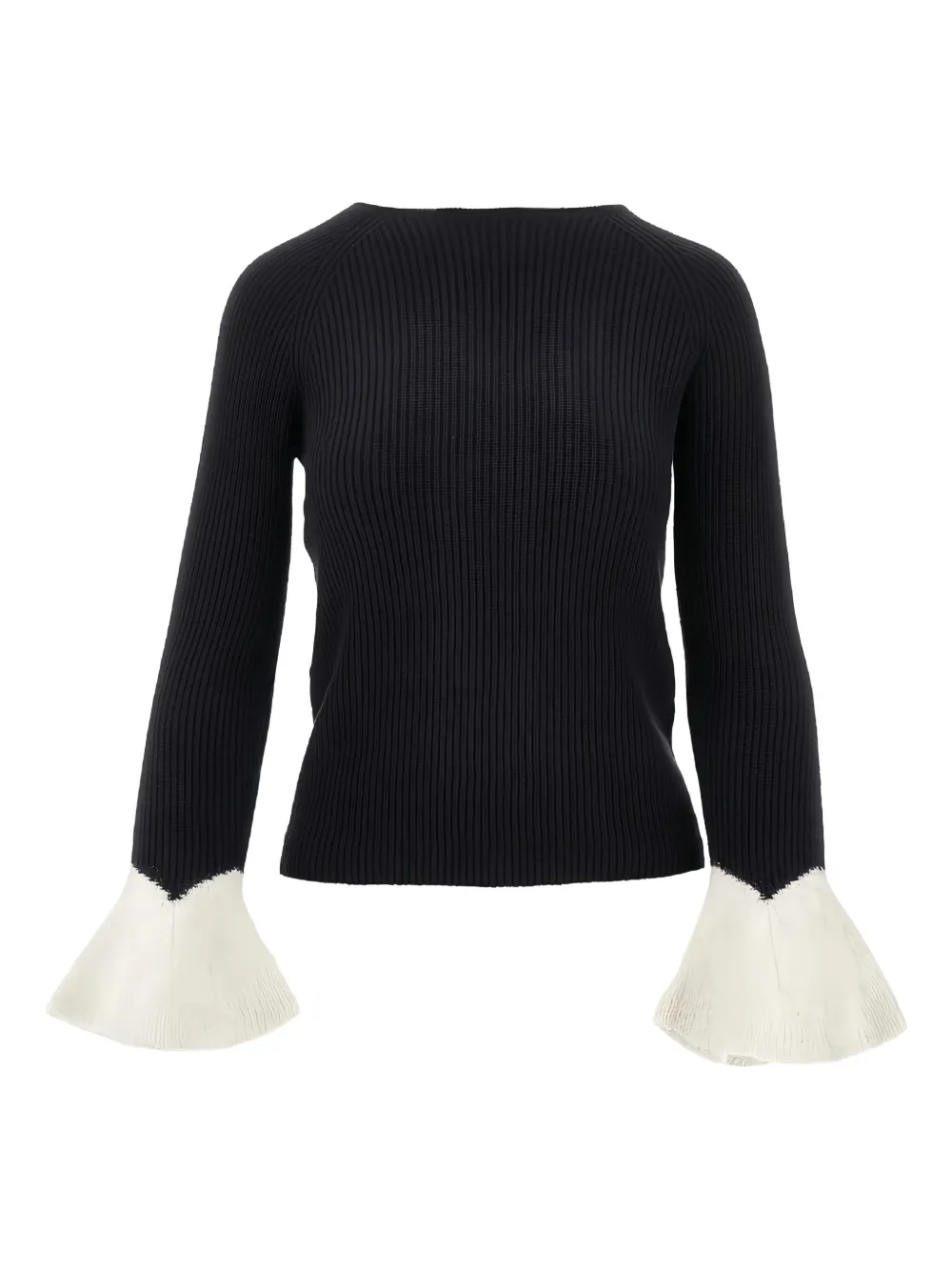 Emporio Armani Trui met klokmouwen Zwart