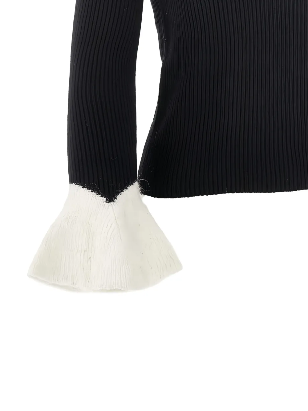 Emporio Armani Trui met klokmouwen Zwart