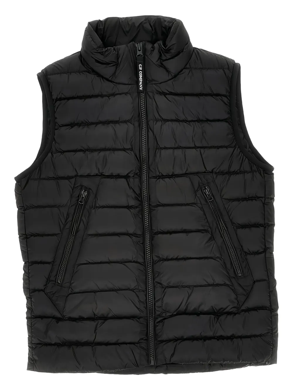 C.P. Company Kids zip padded gilet - ブラック