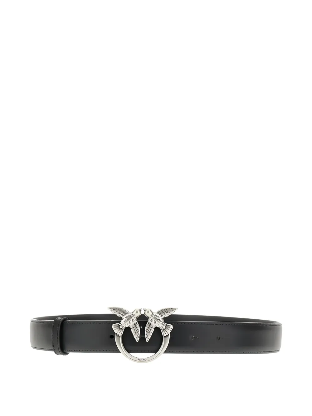 Pinko Love Birds Belt In Black