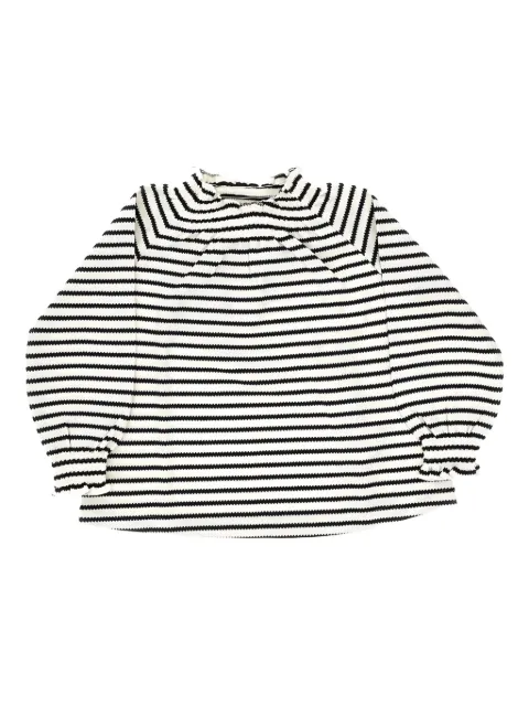 Doudou et Compagnie striped long-sleeve blouse