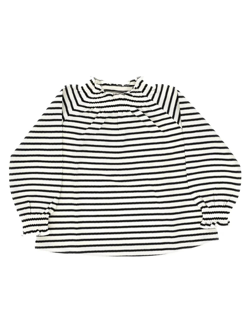 Doudou et Compagnie zigzag-print blouse | Girls Blouses | Image 2