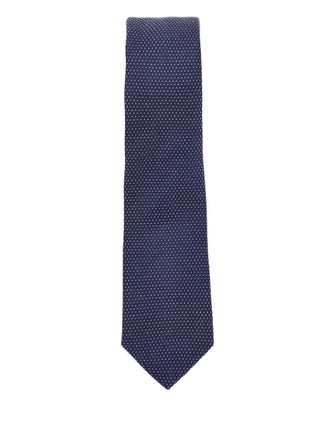 Emporio Armani polka-dot silk tie