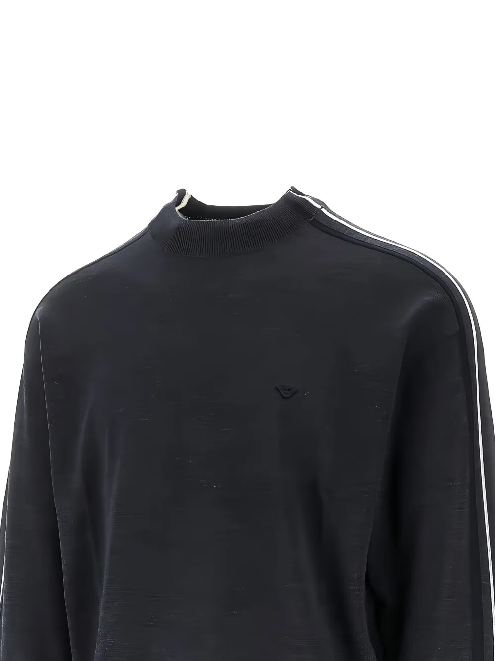 Emporio Armani Trui met streepdetail - Grijs