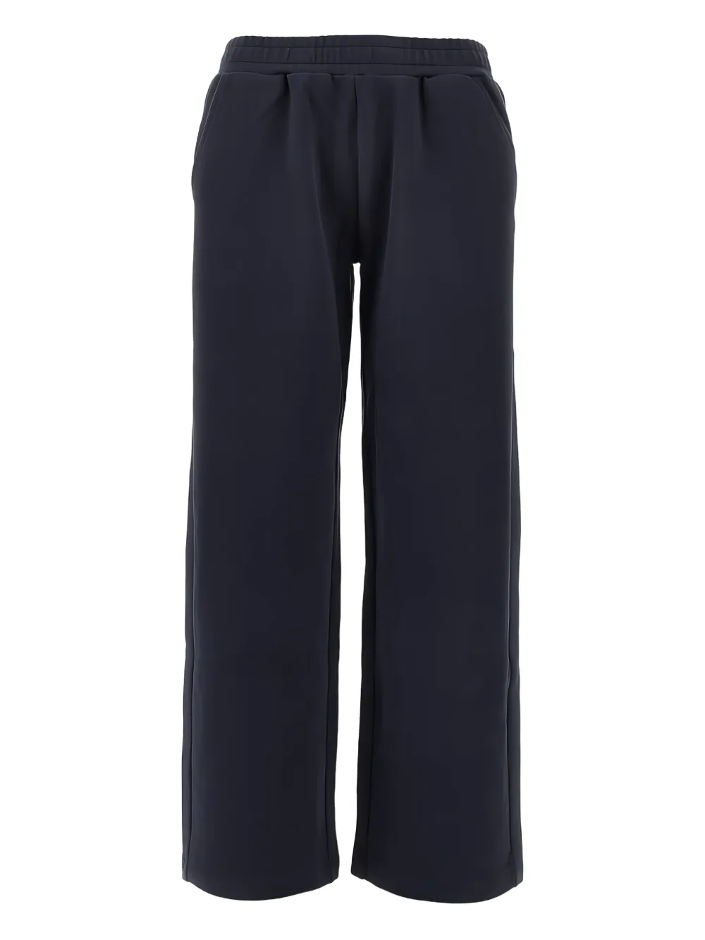 Emporio Armani elasticated-waistband trousers - Blu