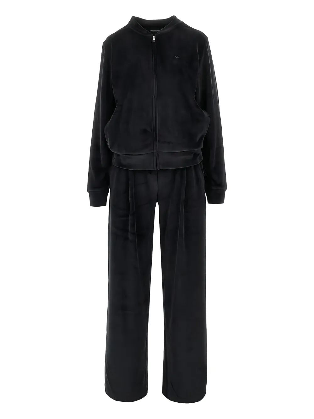 Emporio Armani Chenille trainingspak Zwart