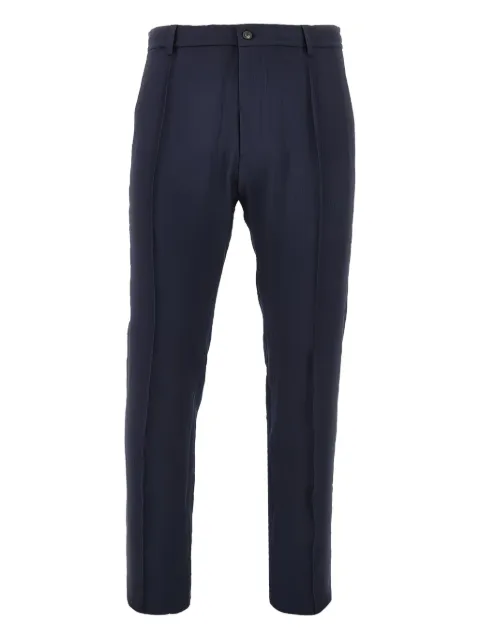 Emporio Armani textured trousers
