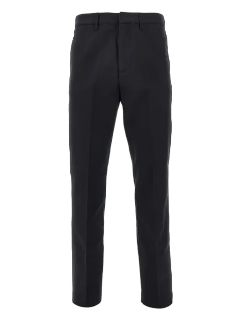 Emporio Armani straight-leg cotton trousers