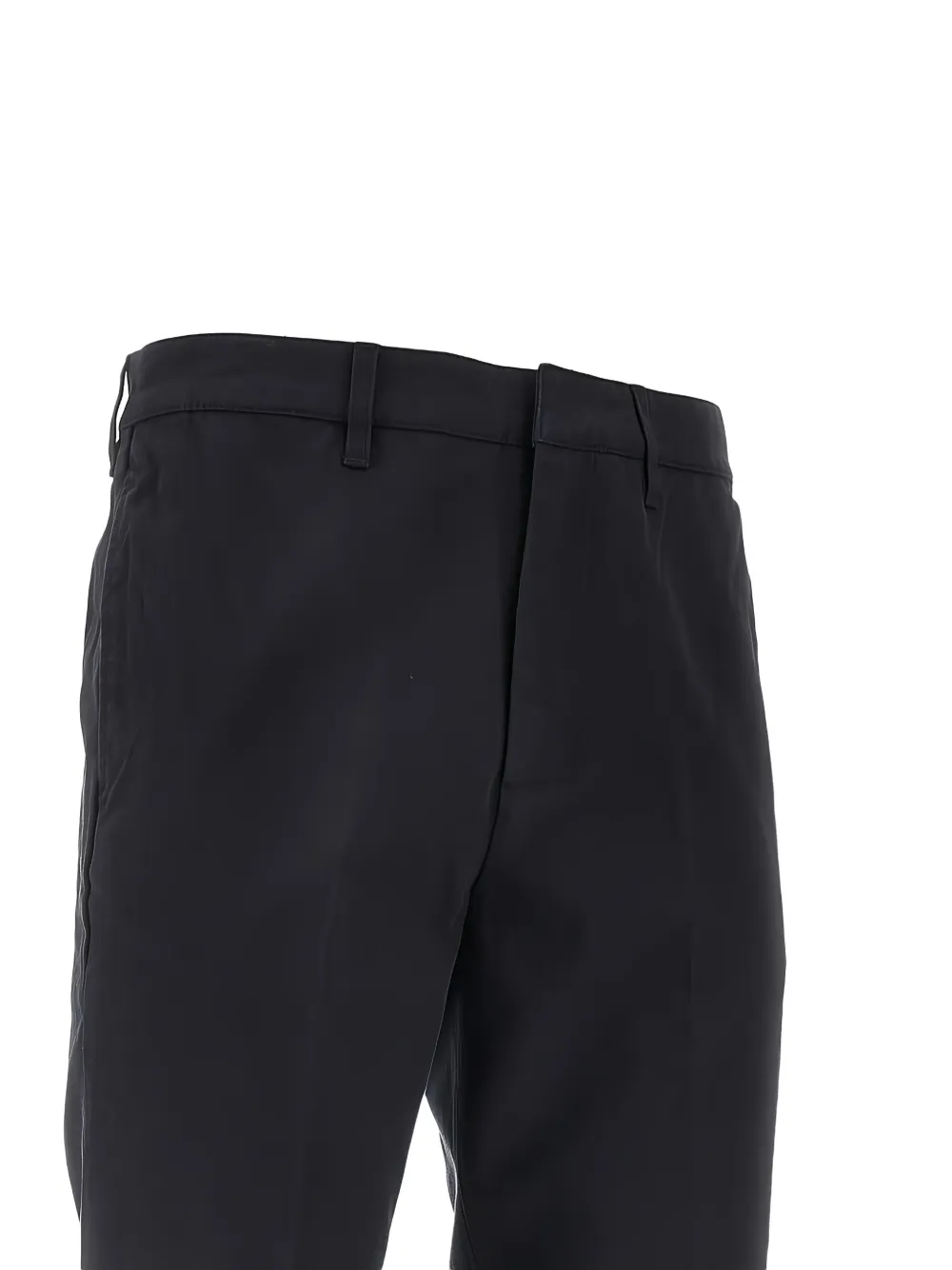 Emporio Armani Katoenen straight broek - Blauw