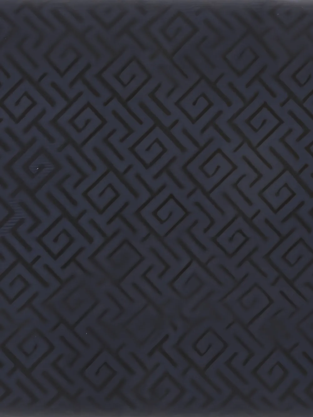 Emporio Armani Sjaal met geometrische print - Blauw