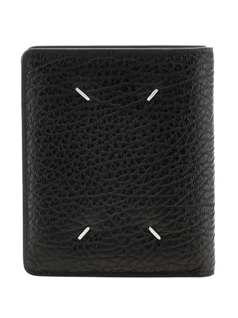 Maison Margiela grained-leather bi-fold wallet