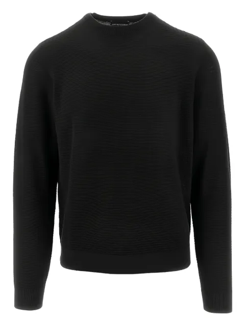 Emporio Armani suéter tejido de canalé