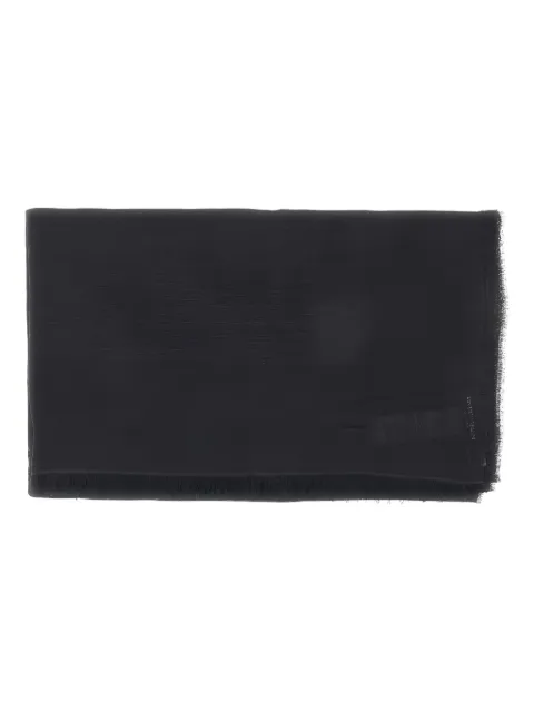 Emporio Armani frayed scarf