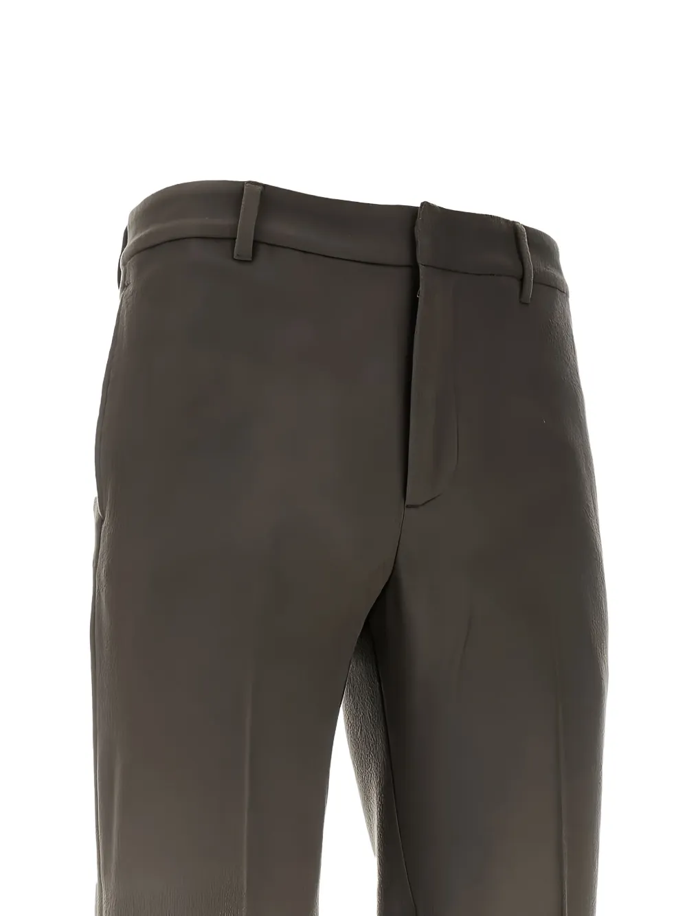 Emporio Armani Broek met riemlussen - Grijs