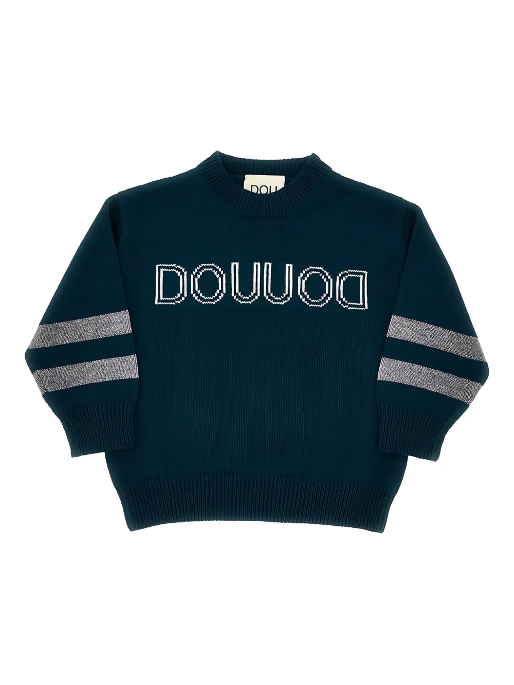 Doudou et Compagnie crew-neck logo sweater - Grün