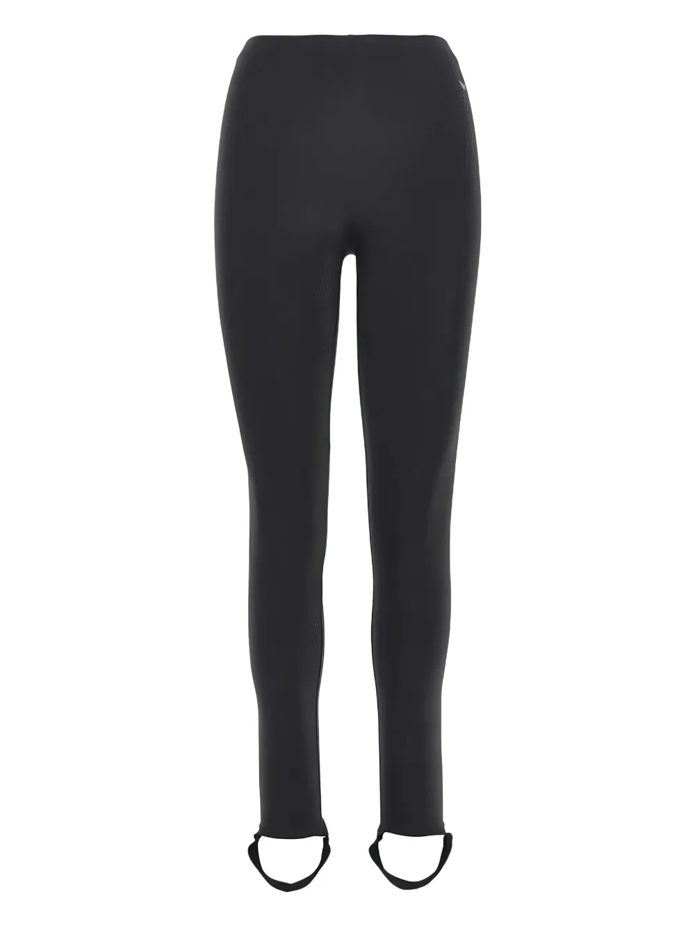 Emporio Armani Stirrup Leggings In Blue