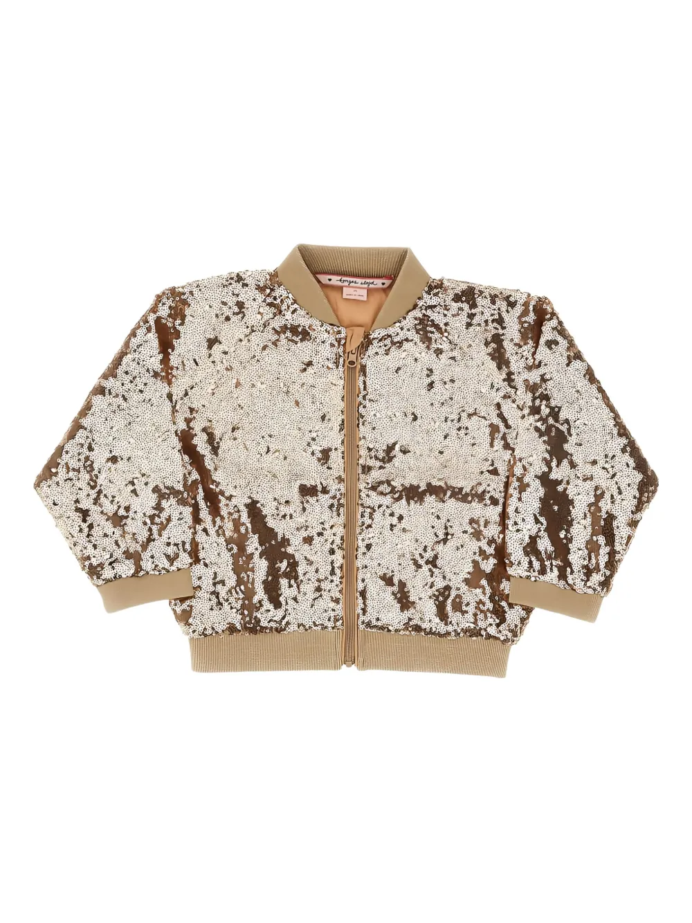 Konges Sløjd sequin-embellished jacket | Gold | Image 1