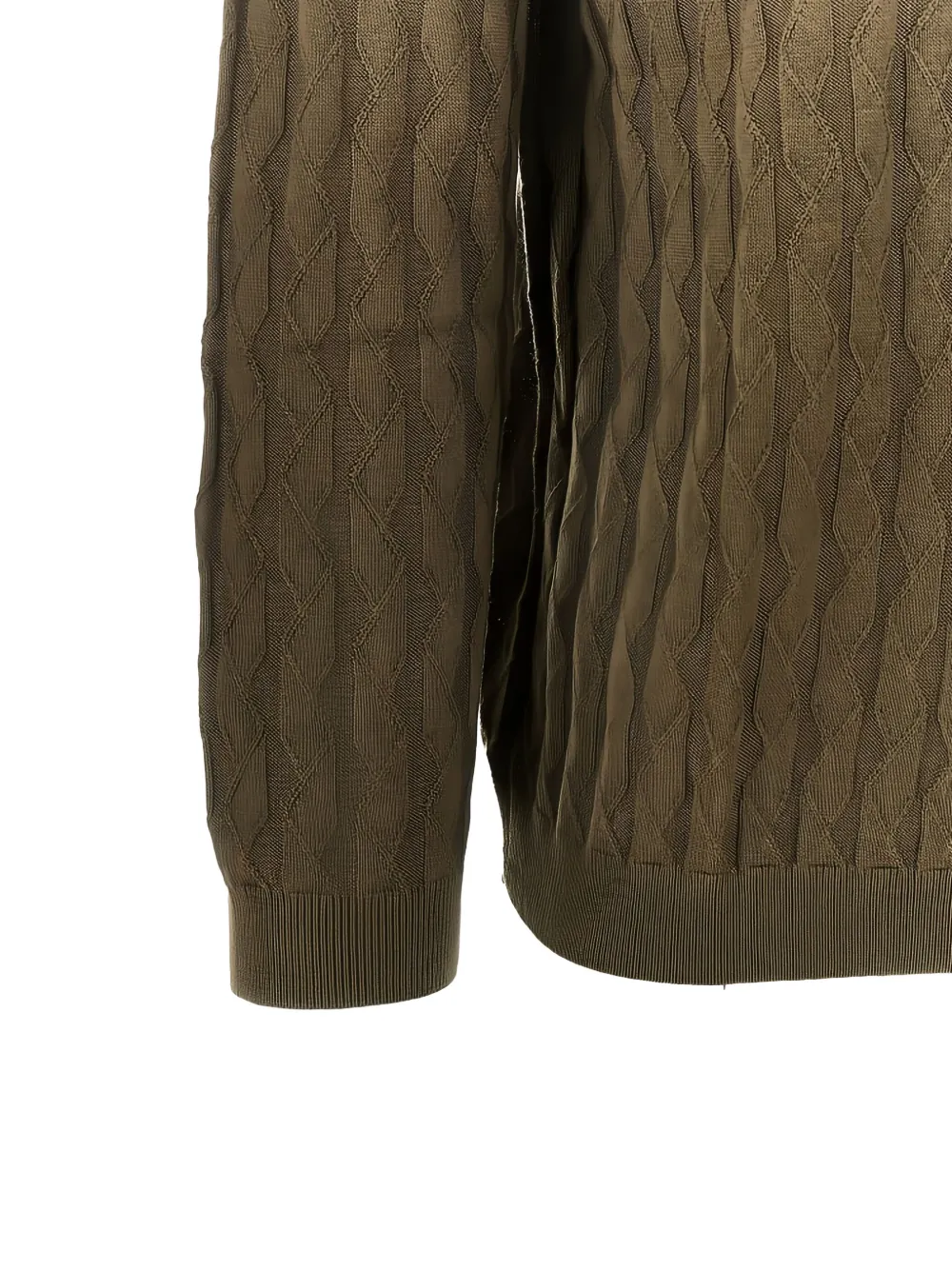 Emporio Armani Trui met ronde hals - Groen