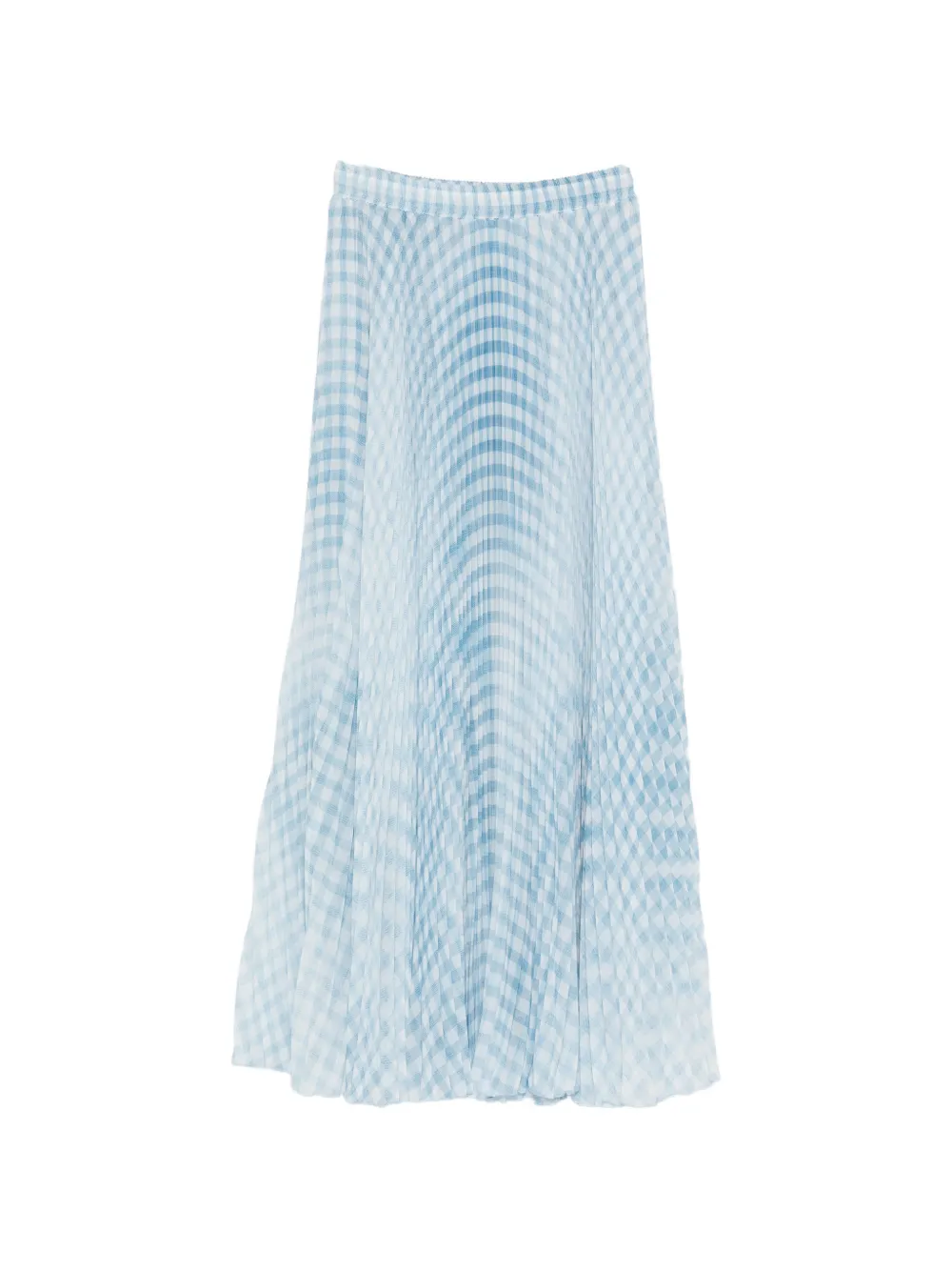 Ermanno Scervino blue pleated skirt