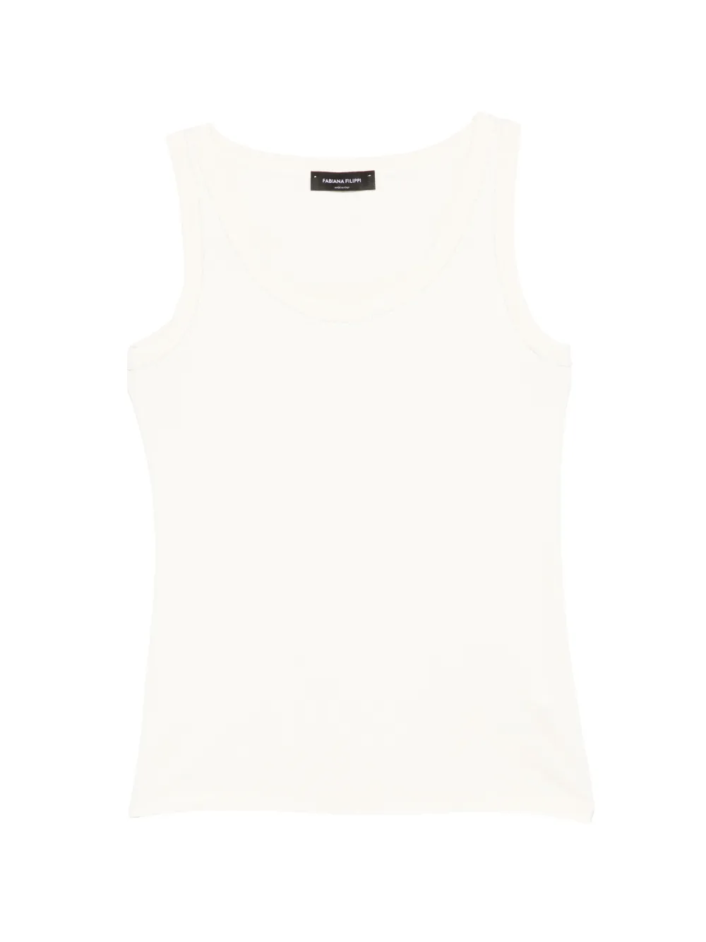Fabiana Filippi round neck tank top - Toni neutri
