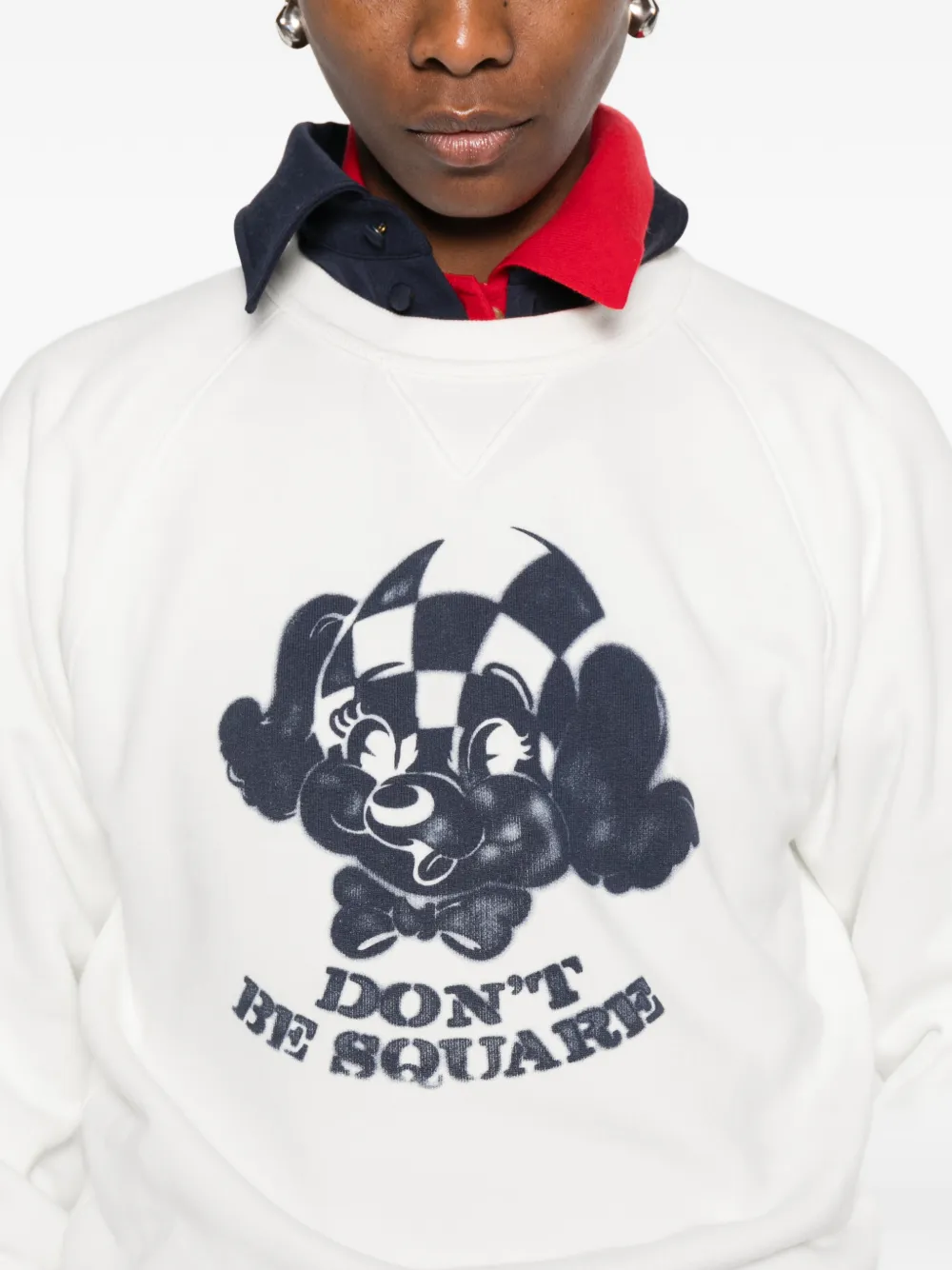 Kenzo Sweater met print Wit