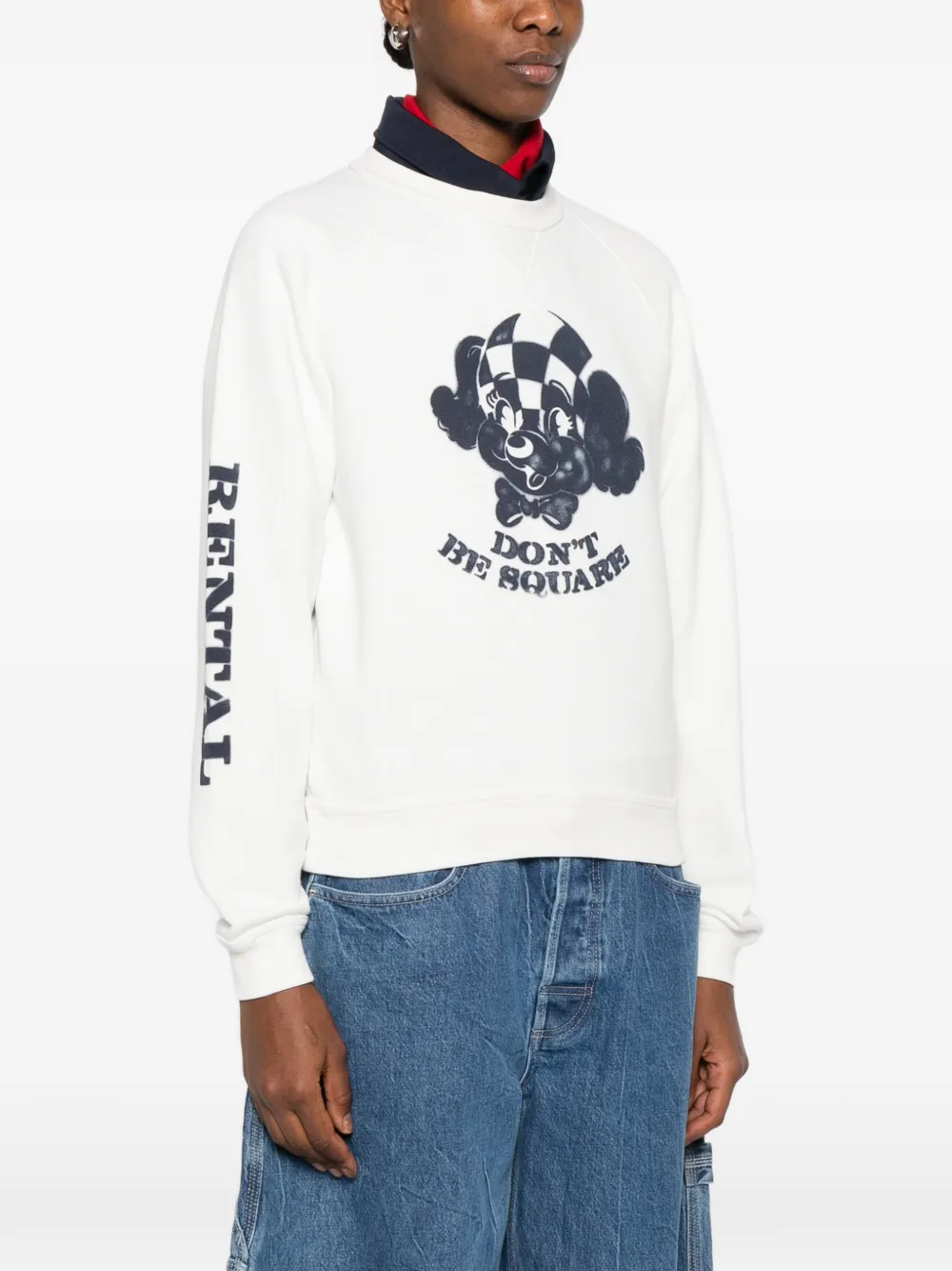  Kenzo Graphic Sweatshirt - White 