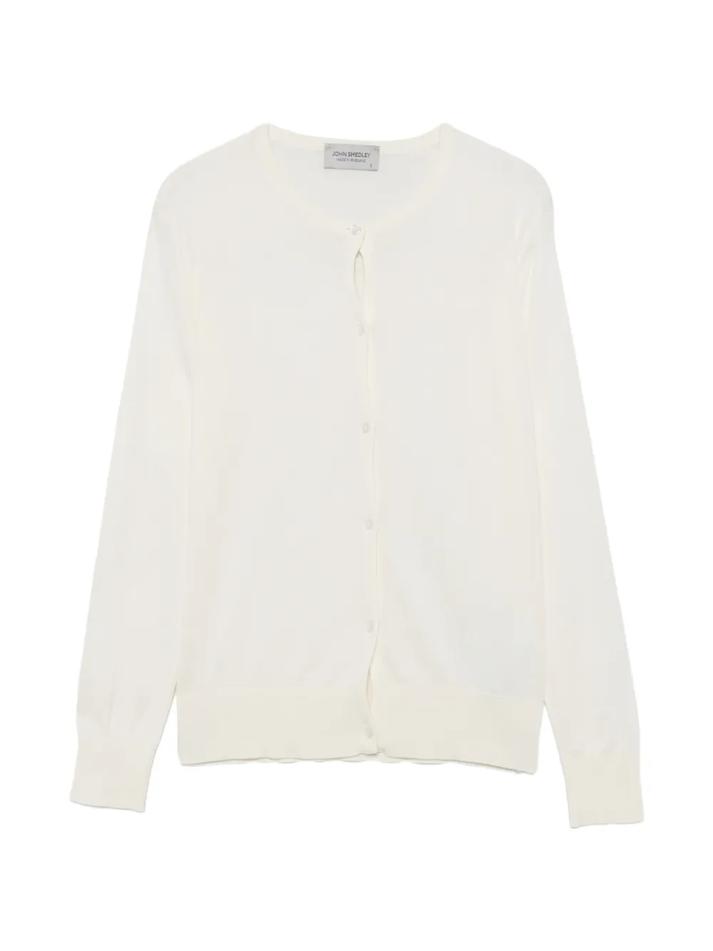 John Smedley Elinor fine-knit cardigan - Toni neutri