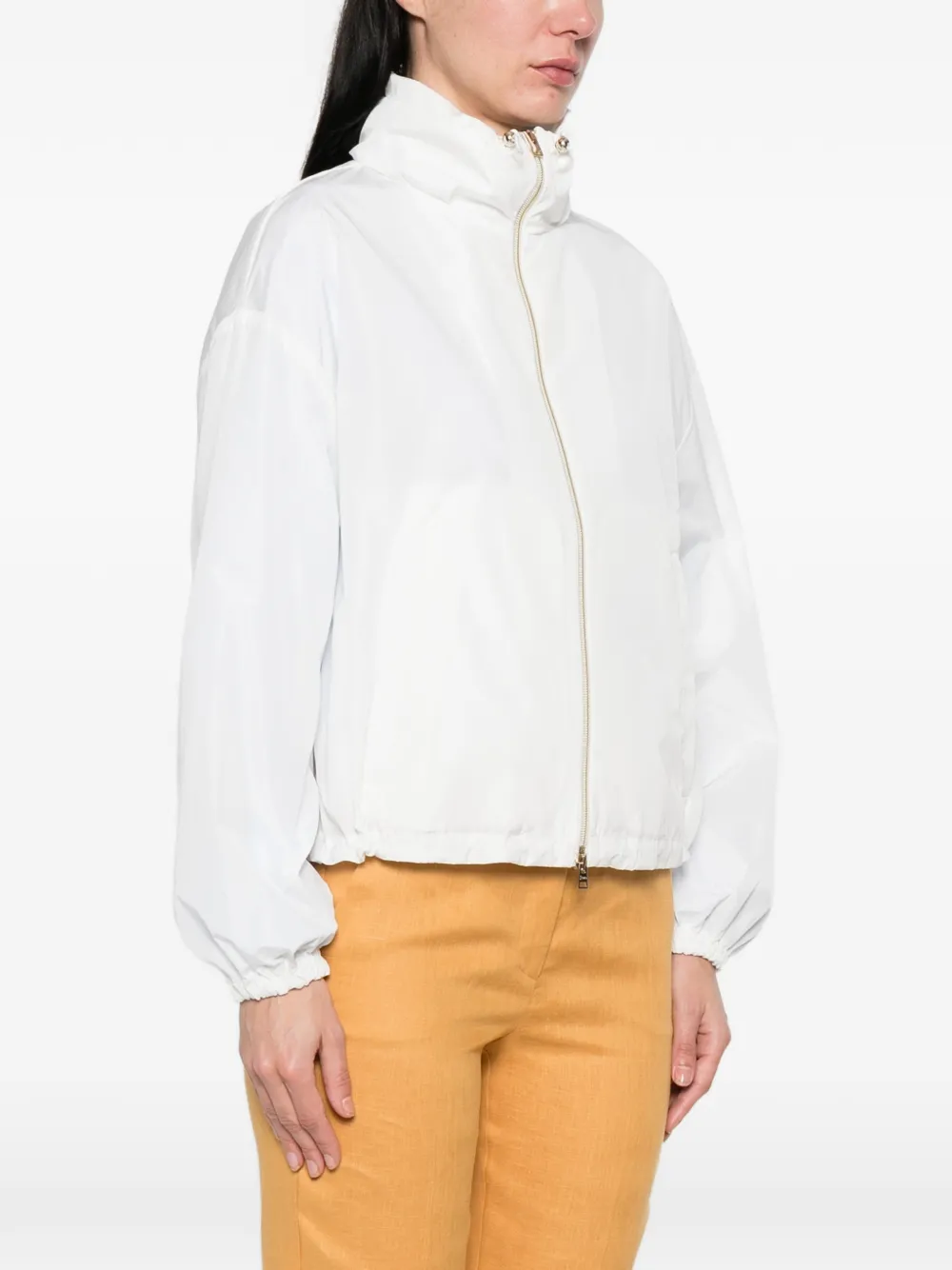  Herno Zipped Jacket - White 