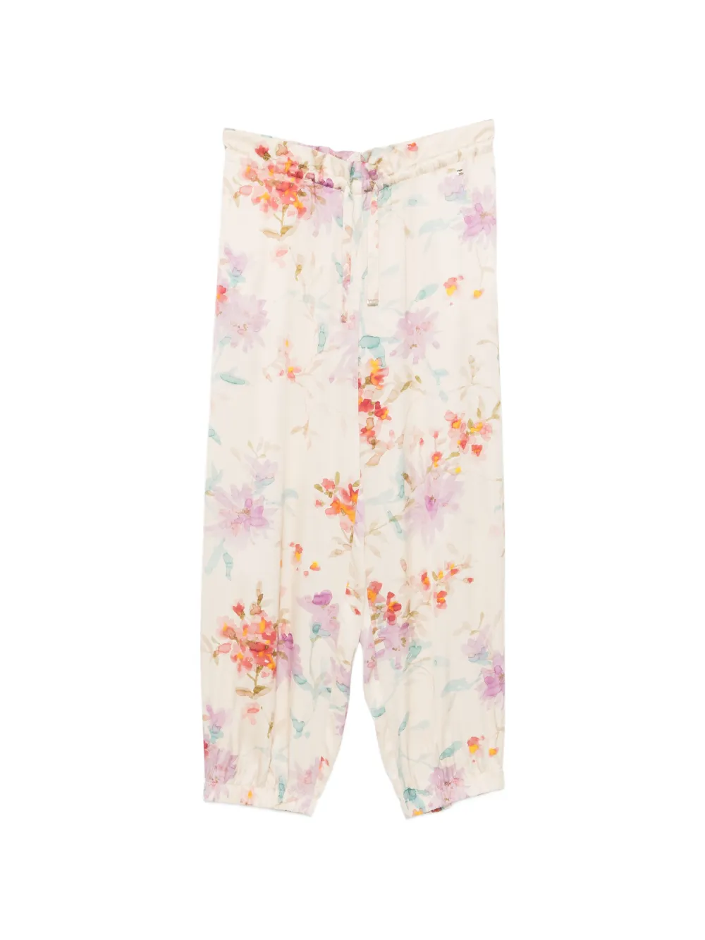 Herno floral-pattern trousers - Toni neutri