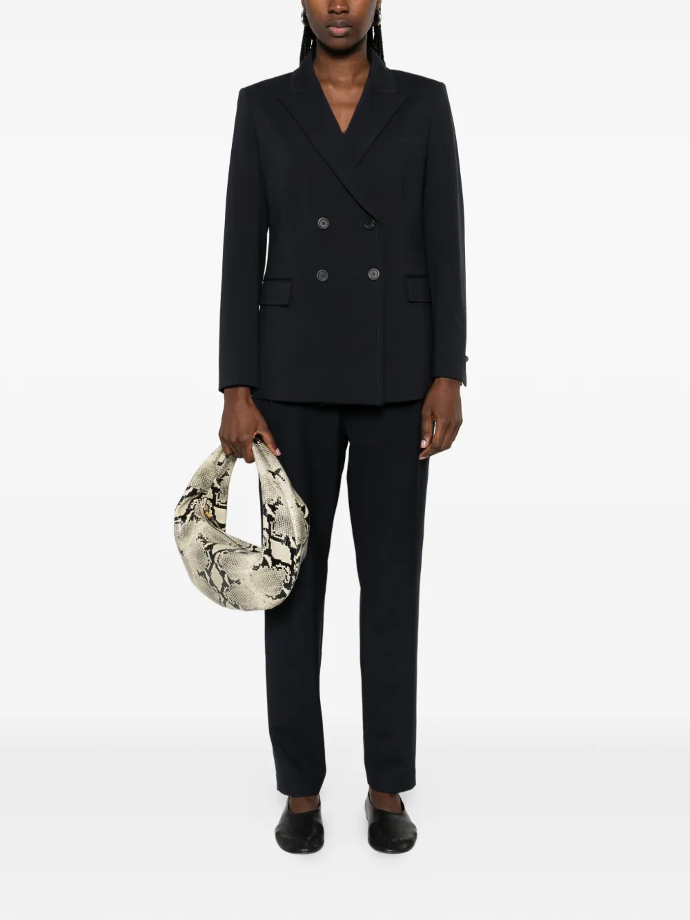 Fabiana Filippi ダブルジャケット | ブルー | FARFETCH JP