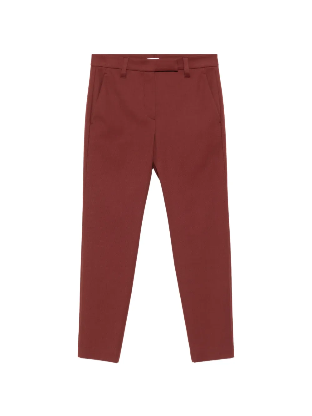 Brunello Cucinelli twill trousers - Rosso