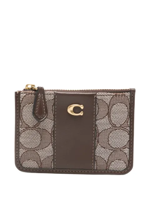 Coach Essential Signature Jacquard wallet