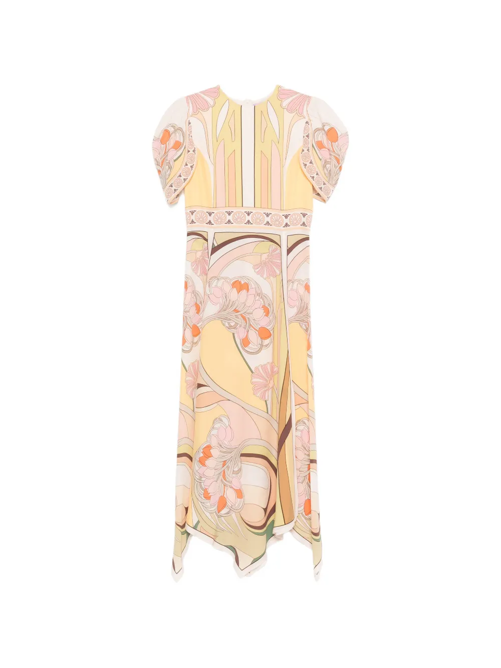 La DoubleJ Cherie Scarf midi dress - Rosa