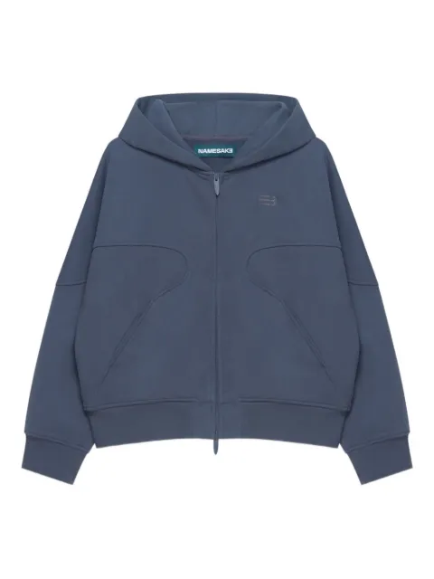 NAMESAKE panelled zip hoodie