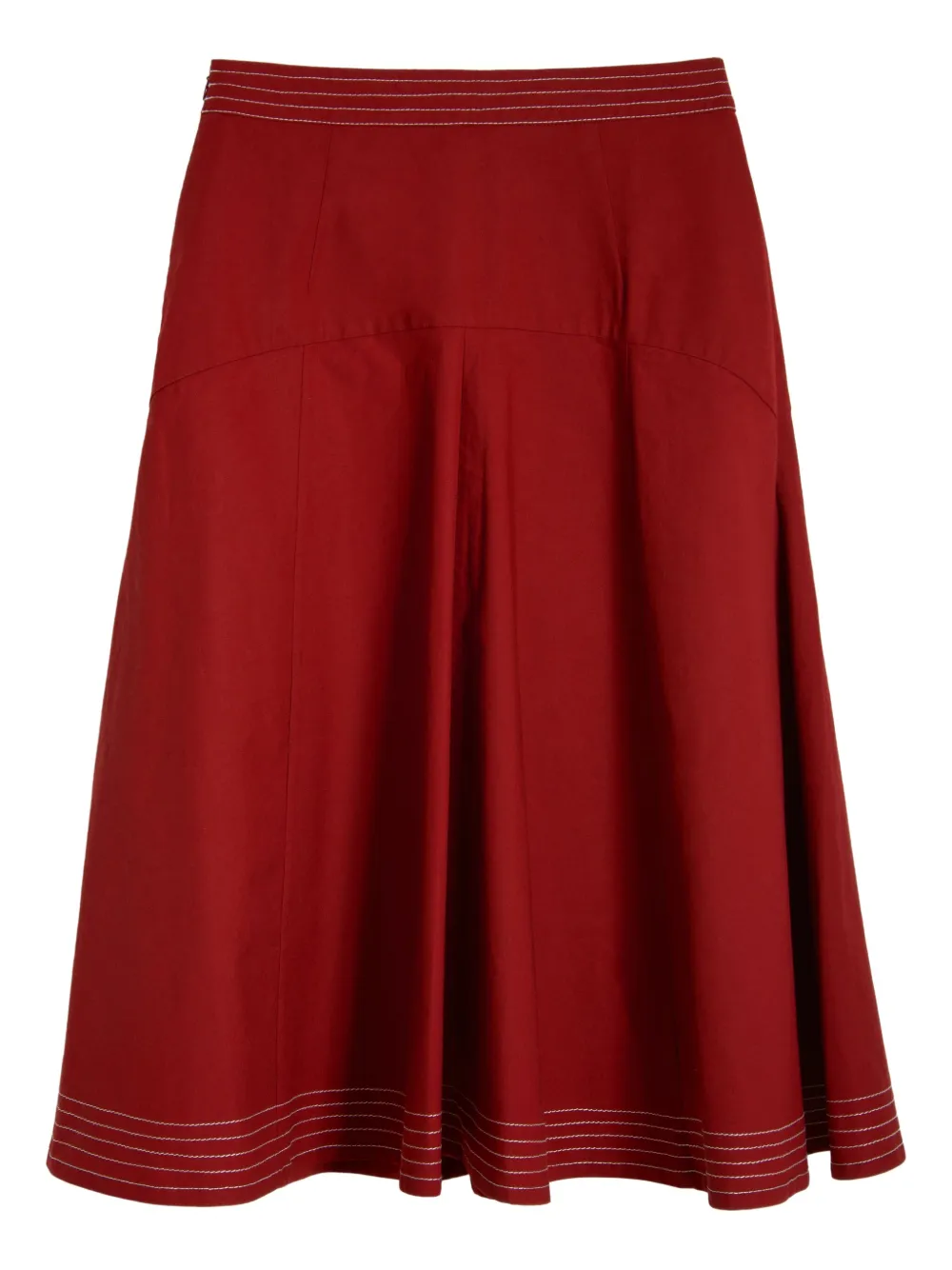 Isolda Revoada midi-rok Rood