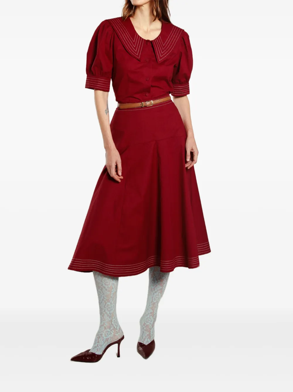 Isolda Revoada midi skirt | A-Line Skirts | Image 2