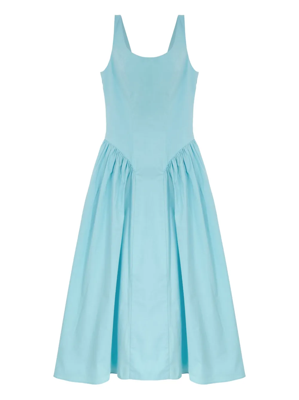 Isolda Palacete midi dress | Blue | Image 1