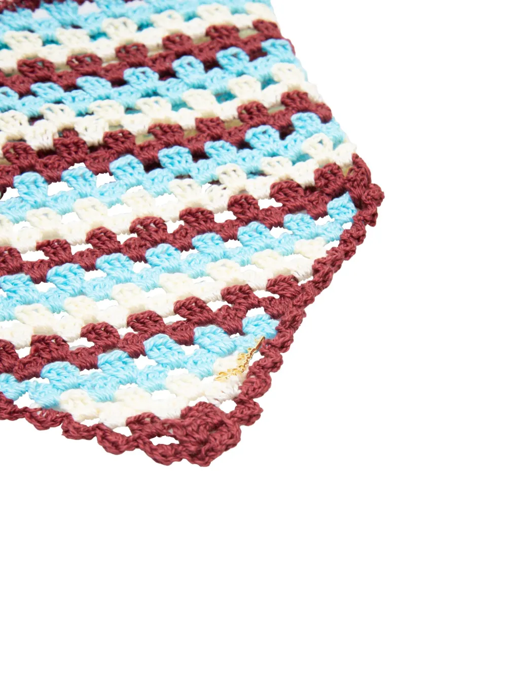 Isolda Graviola Striped Crochet Hair Accessory In Multi