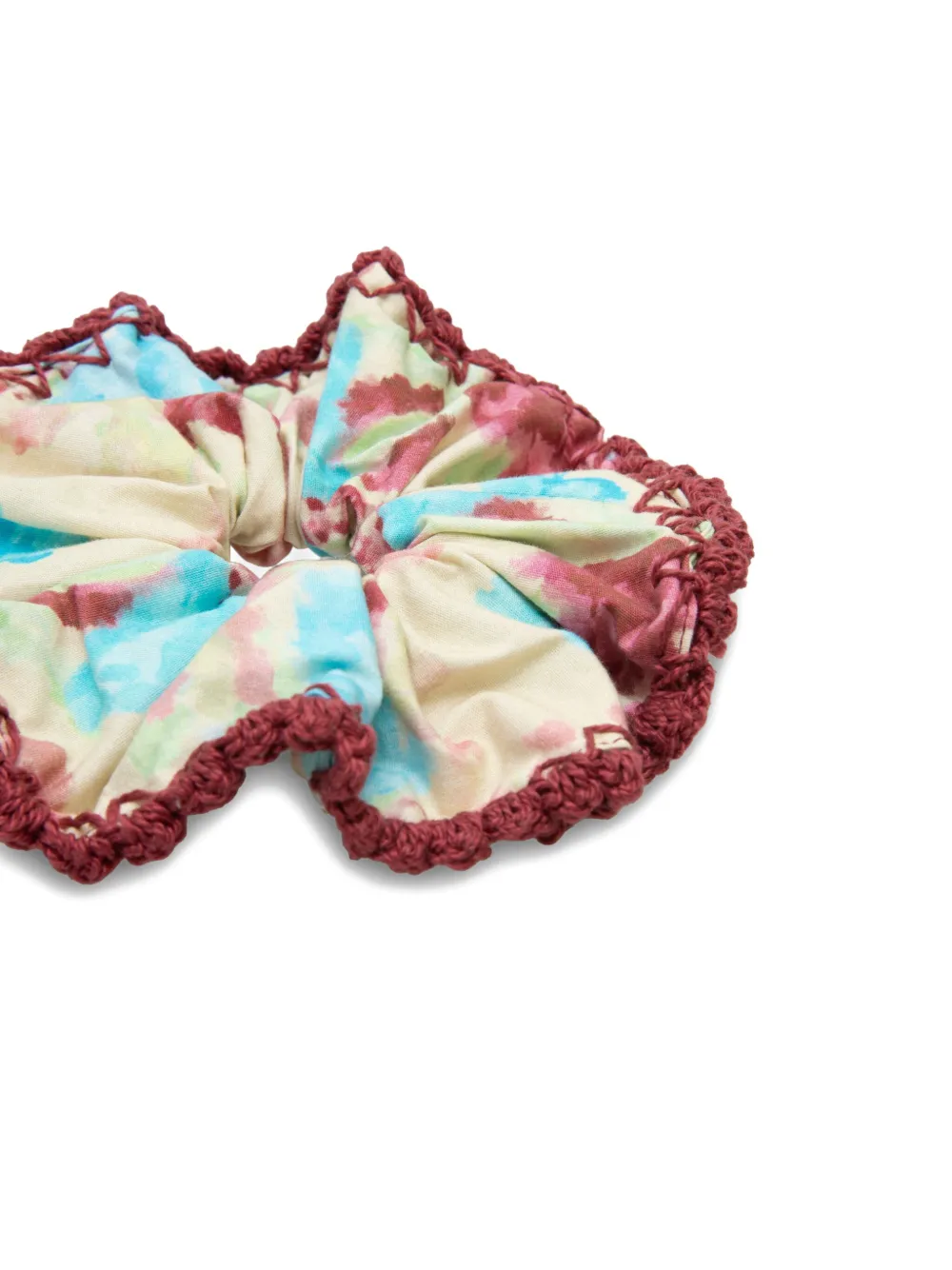 Isolda Folclore Crochet-detail Hair Accessory In Multi