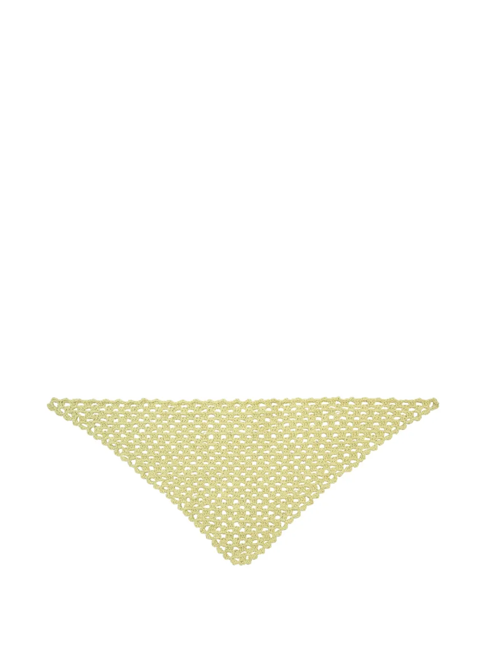 Isolda Graviola Crochet Hair Accessory In Yellow