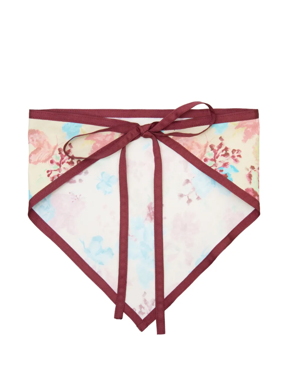 Isolda Delta Floral Hair Accessory In Neutral