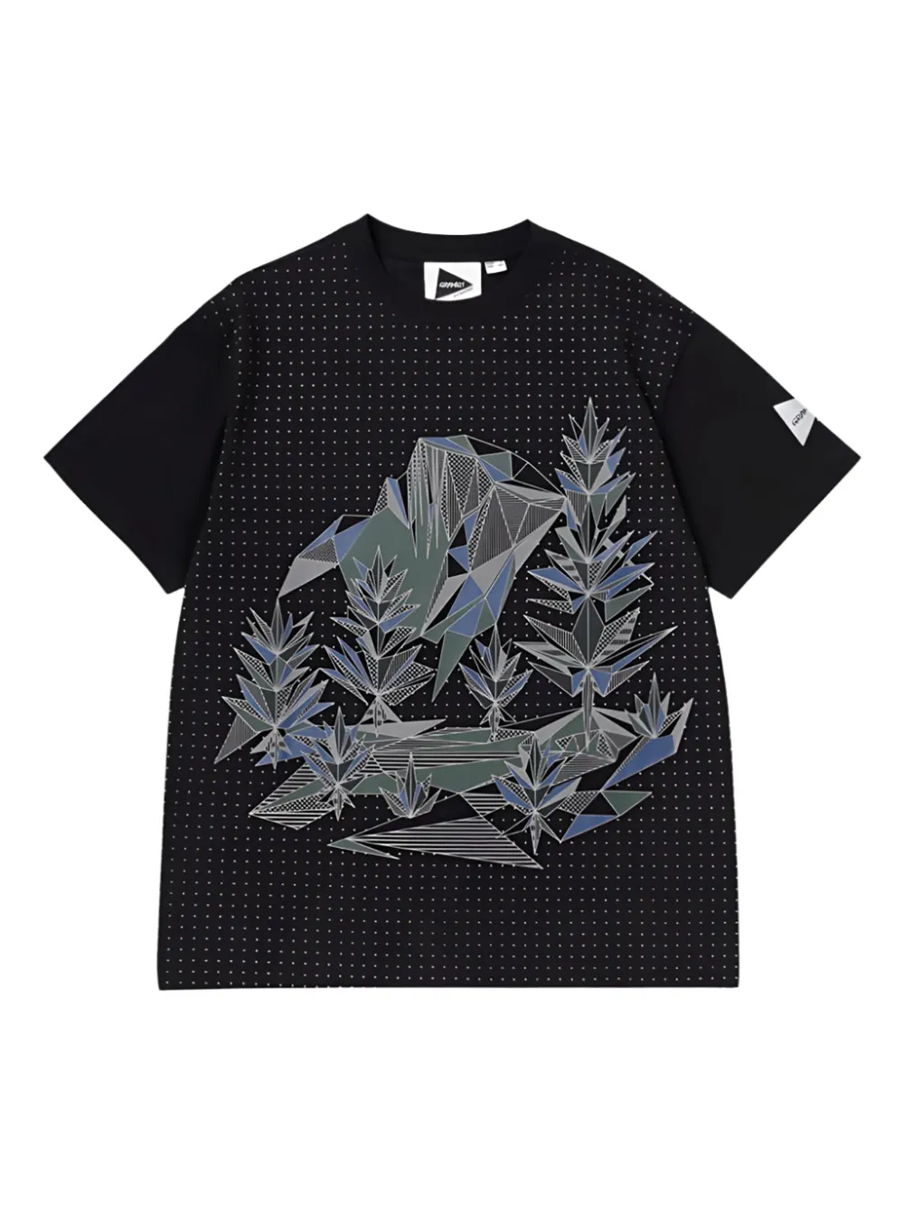 Gramicci x And Wander Yosemite graphic-print T-shirt | Black | Image 1