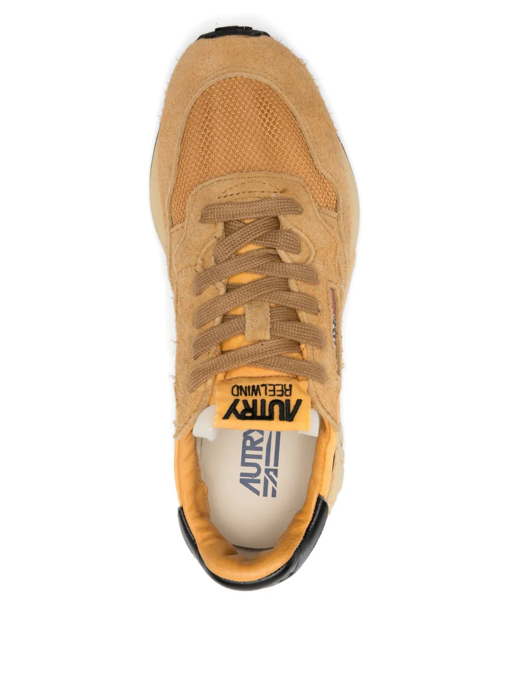 Autry Reelwind Panelled Sneakers In Neutral