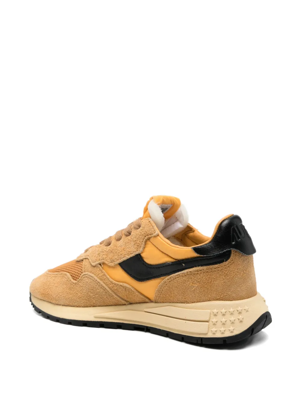 Autry Reelwind Panelled Sneakers In Neutral